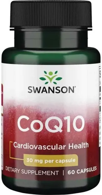 CoQ10, 30 mg, 60 capsule, Swanson