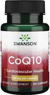 CoQ10, 30 mg, 60 capsule, Swanson