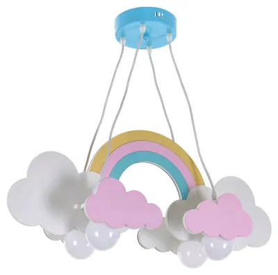 Lustră pentru copii Elbulgaria - Dreams, 4xE27, alb