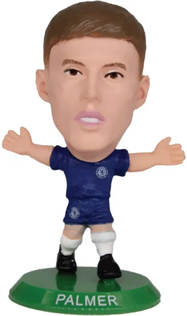Figurină Creative Toys Sports: Soccerstarz - Chelsea Cole Palmer Home Kit, 5 cm