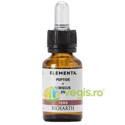 Ser cu Peptide si Hibiscus 2% Beauty Booster Elementa 15ml
