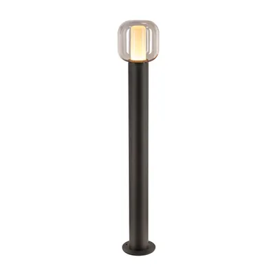 Lampa pla, OVALISK 100 lampadare, antracit