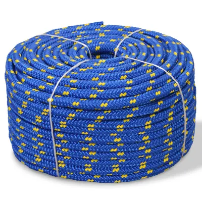 vidaXL Frânghie marinărească din polipropilenă 12 mm 50 m, albastru