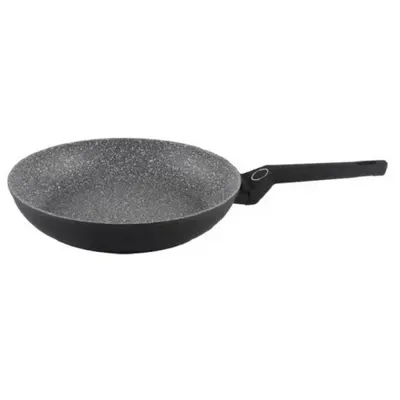 Tigaie Aluminiu, Interior granit, Compatibil Inductie, 26 cm, Maner Soft Touch
