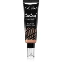 L.A. Girl Cosmetics Tinted Foundation cremă hidratantă nuanțatoare culoare Medium Beige 30 ml