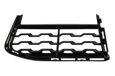 Grila bara fata stanga potrivit BMW Seria 7 G11, G12 2015-2019 - open, pachet M, cu locas proiectoare ceata, plastic, negru lucios
