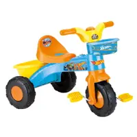 Tricicleta pentru copii Hot Wheels cu pedale si claxon de la 2 ani pana la 30 kg
