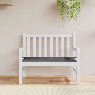 vidaXL Pernă de bancă de grădină antracit 120x50x3 cm textil oxford