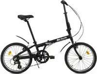 Folding - Bicicletă pliabilă 7V aluminiu 20". Black