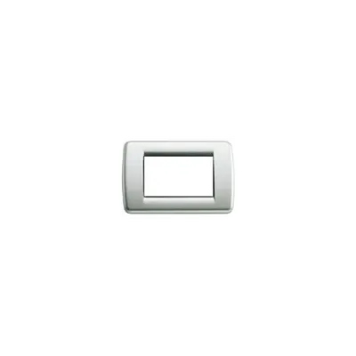 Placa ornament 3 module Rondo Vimar(Idea)metal metall. silver