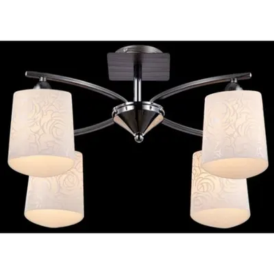 Candelabru Eurosize Ciclo,4 x E14, 230V, D.480cm,H.310 cm,Crom