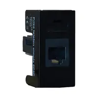 Priza Telefon 6P4C STIL PREMIUM Negru