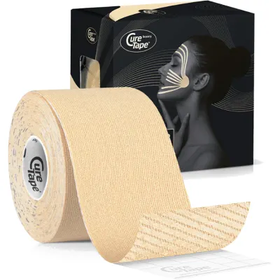 CureTape® Beauty bandă kinesiologică faciale lățime 5 cm 5 m