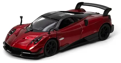 Mașinuță metalică Kinsmart - 2016 Pagani Huayra BC, 1:38, bordo