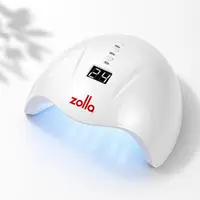Lampă UV/LED Mini Zolla 5 Albă 36W pentru Ojă Semipermanentă, Gel UV și Nail Art