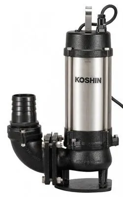 Pompa submersibila Vortex KOSHIN PKJ-1500-BAB motor electric 220V 1500W Ø 80 mm debit 40.8 mc/h