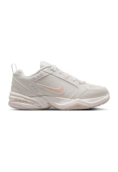 Pantofi Air Monarch IV din piele si piele ecologica pentru fitness - Roz pastel/Alb murdar