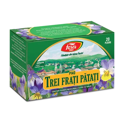 Ceai Trei frati patati, 20 plicuri, Fares