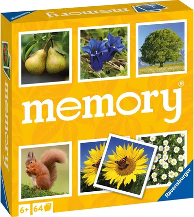 Joc de societate Memory: Nature - Pentru copii
