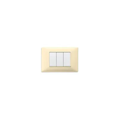 Placa ornament 1modul Vimar(Plana) Tehno-polimer cream