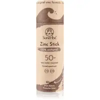Suntribe Sports Zinc Stick baton de protecție minerală pe zonele sensibile SPF 50 Cocoa Tint 30 g