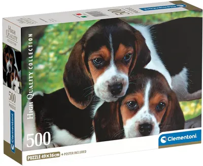 Puzzle Clementoni din 500 piese - Împreună unul lângă altul