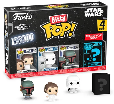 Set mini figurine Funko Bitty POP! Movies: Star Wars - 4-Pack (Series 2)