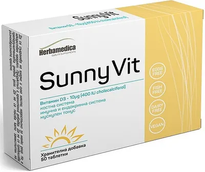 Sunny Vit, 50 tablete, Herbamedica