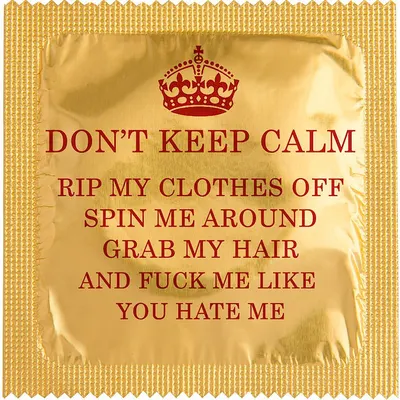Prezervativ Callvin - Don't Keep Calm