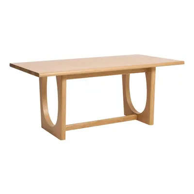 Masă de dining extensibilă cu aspect de lemn de stejar 95x180 cm Flow – Unique Furniture
