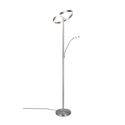 Lampadar argintiu LED (înălțime 180 cm) Willis – Trio