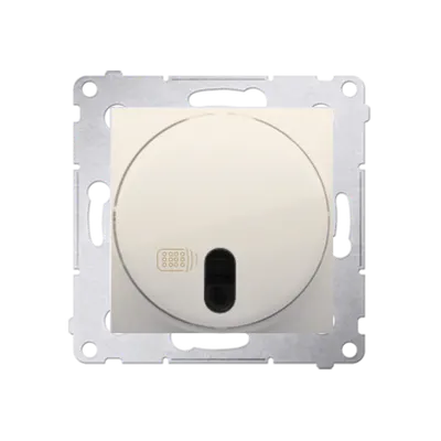 Variator de tensiune cu telecomanda 20-500W, crem alb/electro alb