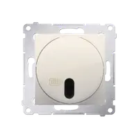 Variator de tensiune cu telecomanda 20-500W, crem alb/electro alb