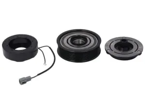 Fulie compresor aer conditionat (DENSO 10PA 12V 8PK 119mm) potrivit JOHN DEERE 5000, 6000, 7000 4.5D 6.8D 01.03