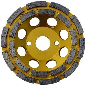 Cupa diamantata rand dublu diamant pt. Abrazive 125x22.2mm Super Premium - DXDH.4607.125AB
