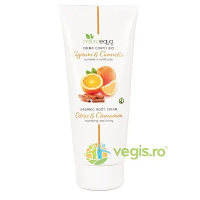 Crema de Corp Bio cu Citrice si Scortisoara 200ml