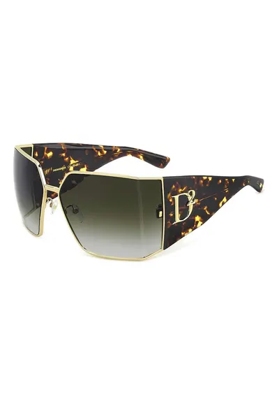 Ochelari de soare dama model d2-0154s - metal auriu - dimensiuni 73x17x140
