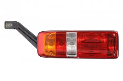 Stop tripla lampa spate stanga (LED, 24V, semnalizator, lumini ceata, lumini mers inapoi, lumini frana, reflector triangular)