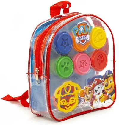 Ghiozdan Paw Patrol - Cu plastilină și forme
