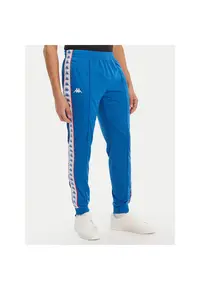 Pantaloni sport barbati - albastru - material sintetic