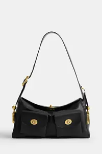 Coach hobo bag pentru femei din piele Turnlock Haversack Bag