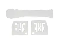 Set reparatie macara geam Fata Dreapta/Stanga potrivit SKODA OCTAVIA I, OCTAVIA I/combi 1996-2010 - (set)