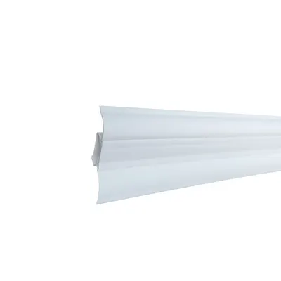 Plinta PVC parchet laminat Korner LP52 2500 x 52 x 26 mm alb