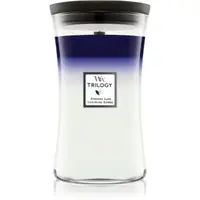 Woodwick Evening Luxe lumânare parfumată cu fitil din lemn