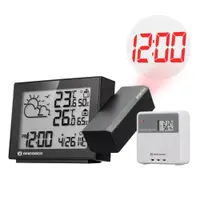 Statie meteo cu proiector Bresser MeteoTemp P, termometru, higrometru, alerta