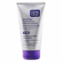 Gel de curățare facială Clean & Clear Advantage, 150 ml, transparent