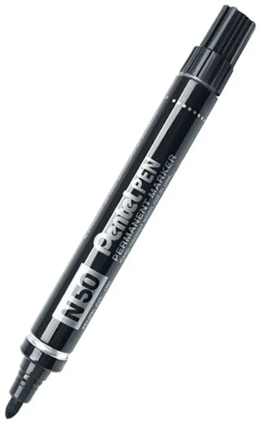 Marker permanent Pentel N50 - 2.0 mm, negru