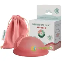 Disc Menstrual Roz Biocompatibil Universal 100% Silicon Medical 1buc