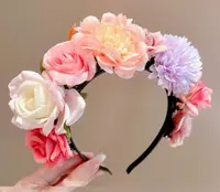 Cordeluta pentru Par Model Floral - M4