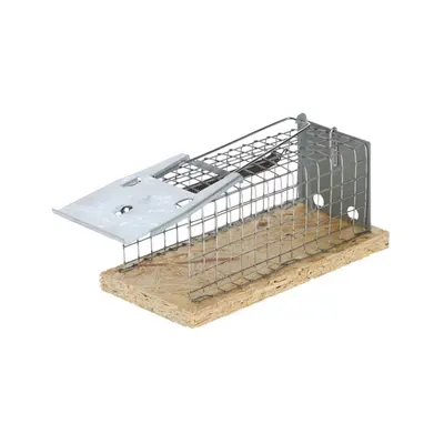 Capcana Soareci Alive din Metal, 12x5.5x5.5 cm, Albert Kerbl